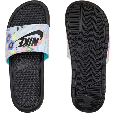 nike damen badelatschen benassi jdi print schwarz sunset|Nike Benassi JDI Women (343881) .